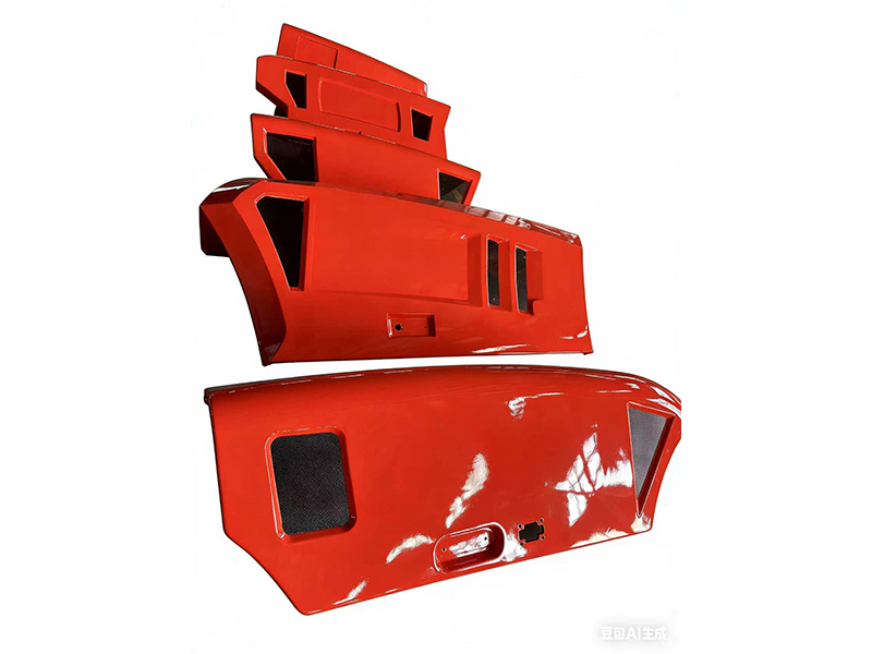 伸缩臂叉装车机罩壳